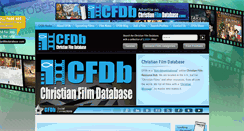 Desktop Screenshot of christianfilmdatabase.com