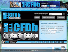 Tablet Screenshot of christianfilmdatabase.com